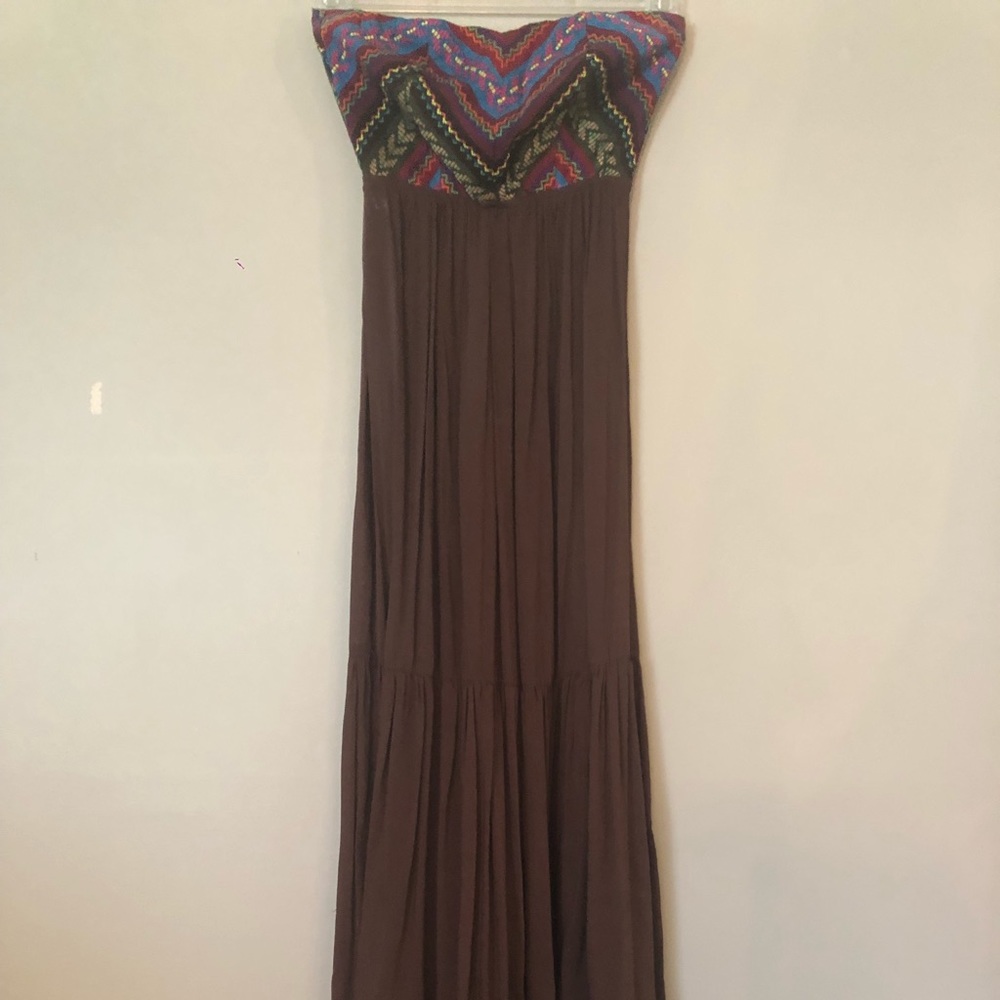 Brown Maxi Dress